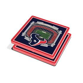 Officially Licensed NFL 3D StadiumViews Coaster Set - Houston Texans
