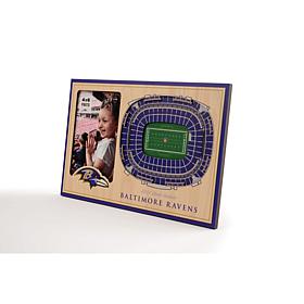 Officially Licensed NFL 3D StadiumViews Frame - Baltimore Ravens