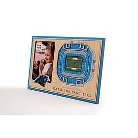 Officially Licensed NFL 3D StadiumViews Frame - Carolina Panthers