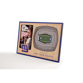Officially Licensed NFL 3D StadiumViews Frame - New York Giants