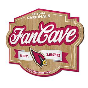 Officially Licensed NFL Arizona Cardinals Fan Cave Sign