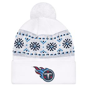 Officially Licensed NFL by Carl Banks Holiday Sweater Light-up Beanie