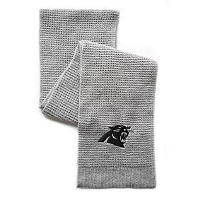 Officially Licensed NFL by Littlearth Waffle Scarf - Panthers