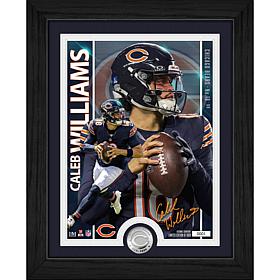 Officially Licensed NFL Caleb Williams Silver-Plated Coin Photo Mint