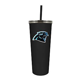 Officially Licensed NFL Carolina Panthers 24 oz. Skinny Tumbler