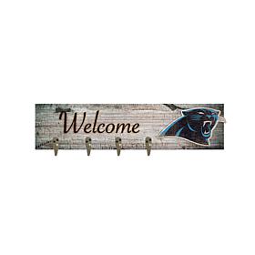 Officially Licensed NFL Carolina Panthers Coat Hanger 6" x 24"