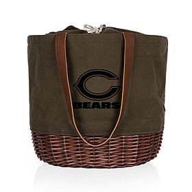 Officially Licensed NFL Chicago Bears Basket Tote Bag