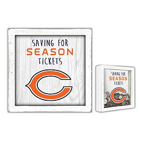 Officially Licensed NFL Chicago Bears Saving for Tickets Money Box