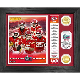 Officially Licensed NFL Chiefs Super Bowl Champ Bronze Coin Photo Mint