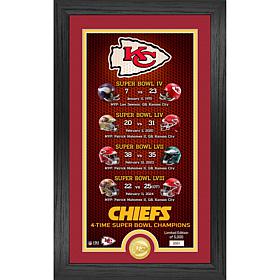 Officially Licensed NFL Chiefs Super Bowl Champions Bronze Coin