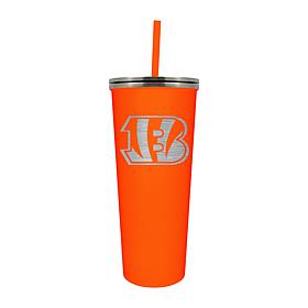 Officially Licensed NFL Cincinnati Bengals 24 oz. Skinny Tumbler