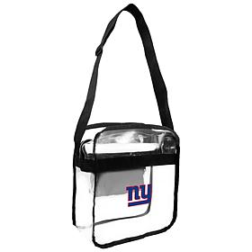 Officially Licensed NFL Clear Carryall Crossbody - Giants