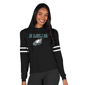 Officially Licensed NFL Concepts Sport Eagles Ladies' Hooded Top