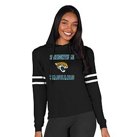 Officially Licensed NFL Concepts Sport Jaguars Ladies' Hooded Top
