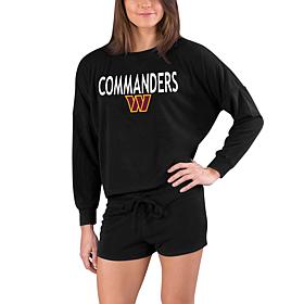 Officially Licensed NFL Concepts Sport Washington Ladies Short Set