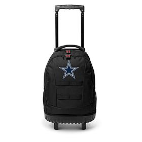 Officially Licensed NFL Dallas Cowboys 18" Premium Wheeled Toolbag