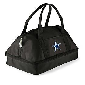 Officially Licensed NFL Dallas Cowboys Black Potluck Casserole Tote 