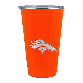 Officially Licensed NFL Denver Broncos 22oz Tailgater Travel Tumbler