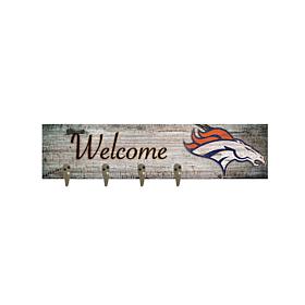 Officially Licensed NFL Denver Broncos Coat Hanger 6" x 24"