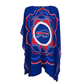 Officially Licensed NFL "Flower" Caftan - Buffalo Bills