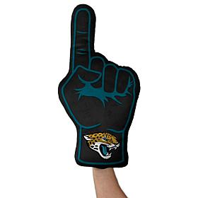 Officially Licensed NFL Foam Finger Plush Pillow-Jacksonville Jaguars