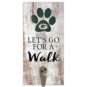 Officially Licensed NFL Green Bay Packers Dog Leash Holder Sign