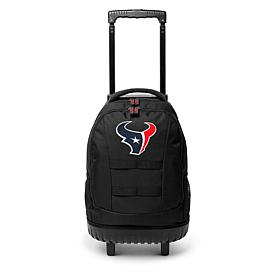 Officially Licensed NFL Houston Texans 18" Premium Wheeled Toolbag