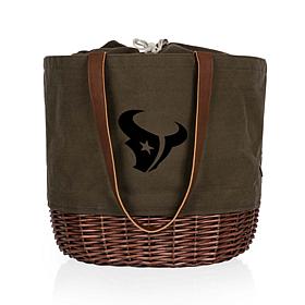 Officially Licensed NFL Houston Texans Basket Tote Bag