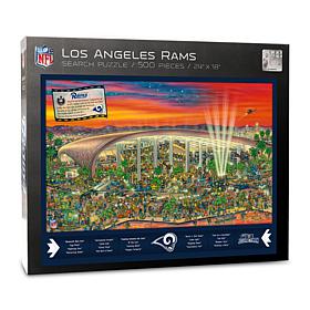 Officially-Licensed NFL Joe Journeyman Puzzle - Los Angeles Rams