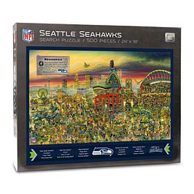 Officially-Licensed NFL Joe Journeyman Puzzle - Seattle Seahawks