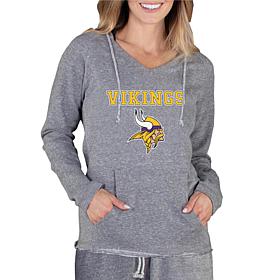 Officially Licensed NFL Ladies Mainstream Long-Sleeve Hoodie - Vikings