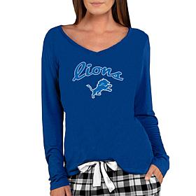 Officially Licensed NFL Ladies Marathon Long-Sleeve Top - Lions
