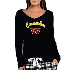 Officially Licensed NFL Ladies Marathon Long-Sleeve Top - Washington
