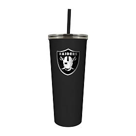 Officially Licensed NFL Las Vegas Raiders 24 oz. Skinny Tumbler