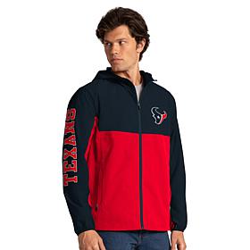 Officially Licensed NFL Lightweight Full Zip Hooded Jacket by Glll