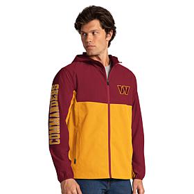 Officially Licensed NFL Lightweight Full Zip Hooded Jacket by Glll