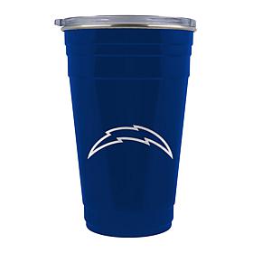 Officially Licensed NFL Los Angeles Chargers Tailgater Travel Tumbler