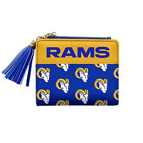 Officially Licensed NFL Los Angeles Rams Mini Organizer Wallet