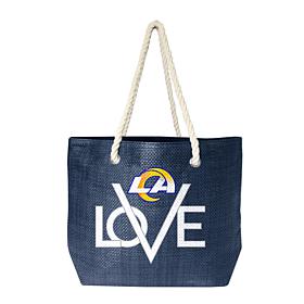 Officially Licensed NFL Love Tote - Los Angeles Rams