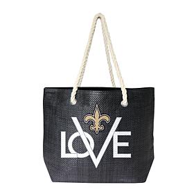 Officially Licensed NFL Love Tote - New Orleans Saints