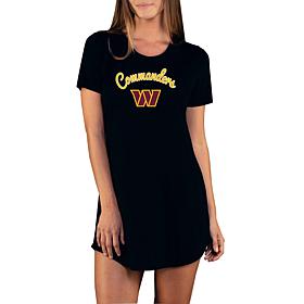 Officially Licensed NFL Marathon Nightshirt, Concept Sports-Washington