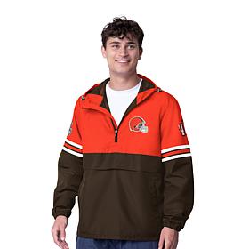 Officially Licensed NFL Men's Batter Up Hooded Pullover Jacket by Glll