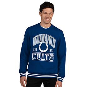 Officially Licensed NFL Men's Crew-Neck Fleece Pullover by Glll