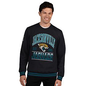 Officially Licensed NFL Men's Crew-Neck Fleece Pullover by Glll