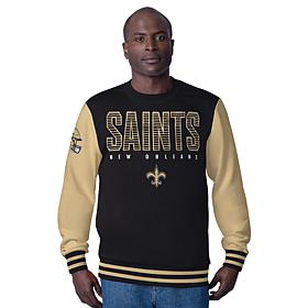 Officially Licensed NFL Men's Crewneck Graphic Pullover by Glll
