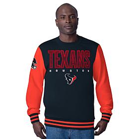Officially Licensed NFL Men's Crewneck Graphic Pullover by Glll