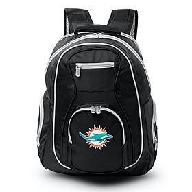 Officially Licensed NFL Miami Dolphins 19" Laptop Backpack