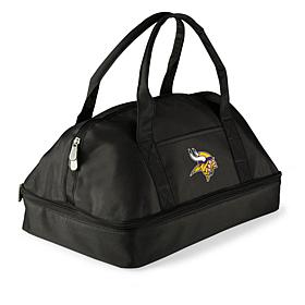 Officially Licensed NFL Minnesota Vikings Black Potluck Casserole T...