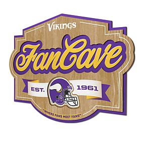 Officially Licensed NFL Minnesota Vikings Fan Cave Sign