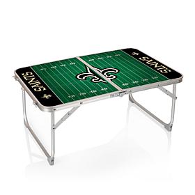 Officially Licensed NFL New Orleans Saints Mini Portable Table